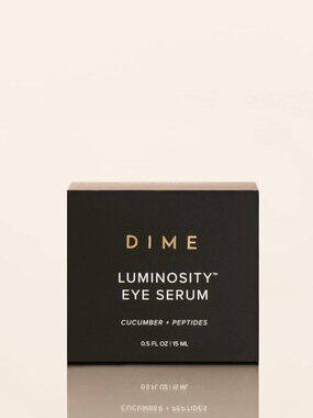 DIME Beauty Luminosity Eye Serum - Caffeine Eye Cream for Dark Circles